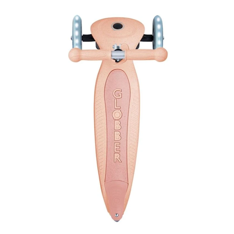 Детский самокат Globber Junior Eco, алюминий/пластик, светло-розовый