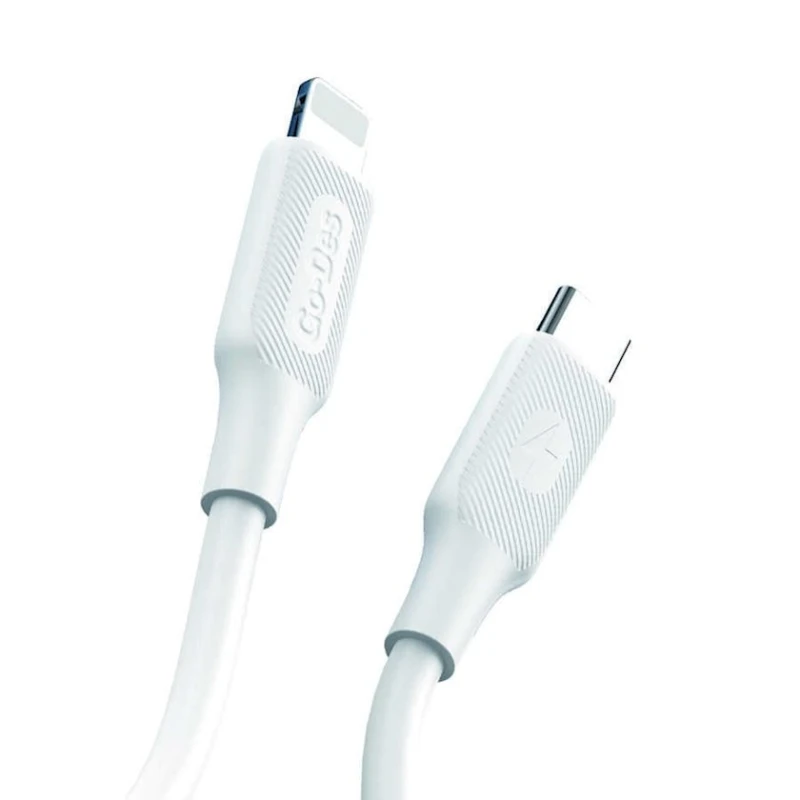 USB kabel Go-Des GD-UC572 Type-C to Lightning White