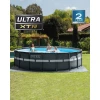 Бассейн Intex 26330NP для взрослых, каркасный, круглый, 549x549x132 см, объем 26423л, серый Бассейн Intex 26330NP для взрослых, каркасный, круглый, 549x549x132 см, объем 26423л, серый