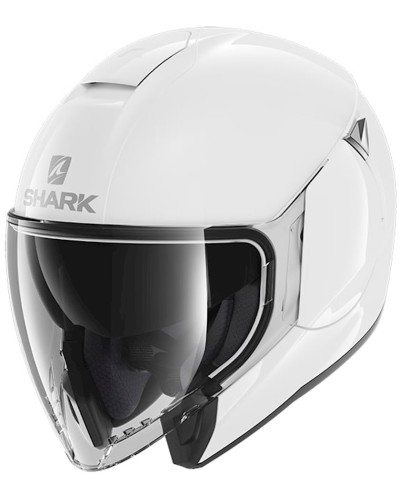 Motosikl dəbilqəsi Shark Citycruiser Blank HE1920E White, ölçü L