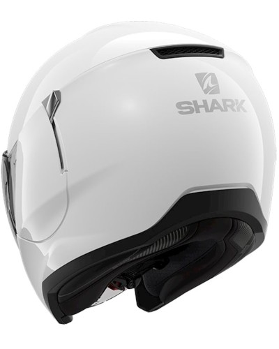 Motosikl dəbilqəsi Shark Citycruiser Blank HE1920E White, ölçü L