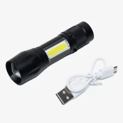 Ручной фонарь nh_cda4, алюминий, черный