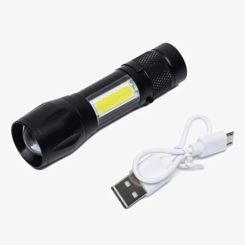 Əl fənəri nh_cda4, alüminium, qara