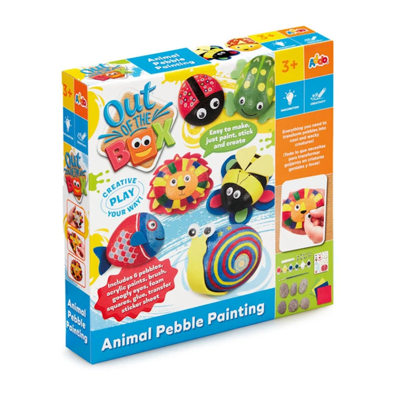 Набор для росписи на камнях Addo 318-18118-B Out of the Box, 3+ лет Набор для росписи на камнях Addo 318-18118-B Out of the Box, 3+ лет