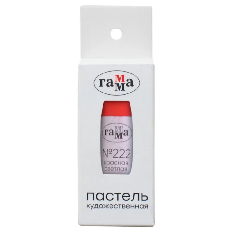Пастель Гамма, красная светлая №222