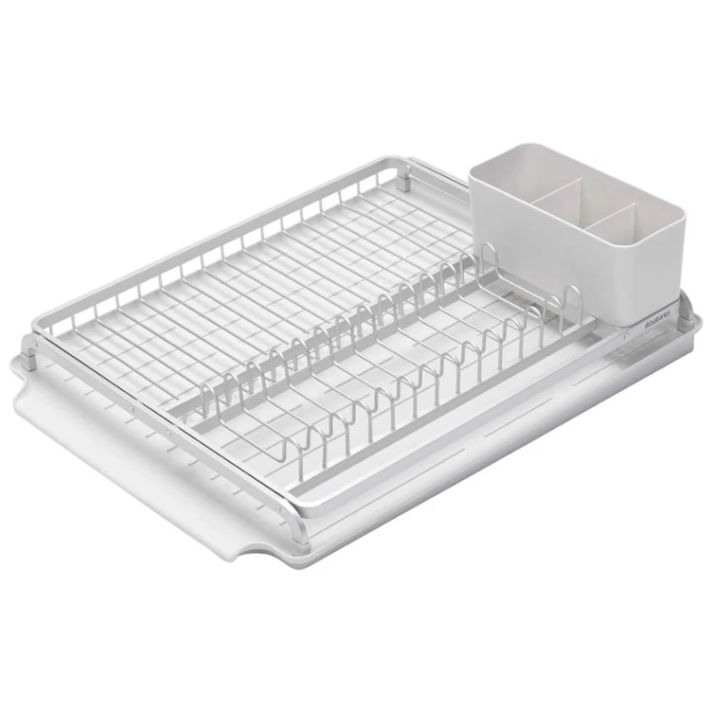 Сушилка для тарелок Brabantia SinkSide, 38.5х49х14 см, алюминий, светло-серый