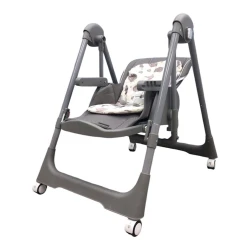 Uşaq yedizdirmə oturacağı Burbay TB-00157G, boz, 6+ ay