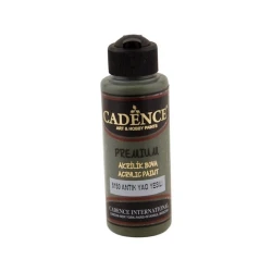 Краска акриловая полуматовая Cadence Premium Acrylic Paint 5150 Antique Green 120 мл