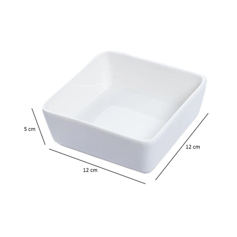 Менажница, керамика/бамбук, белый/коричневый, 5x14x31 см