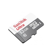 Yaddaş kartı Sandisk Ultra 32GB MicroSDHC Class 10 with Adapter (SDSDQUA-032G-A11A)