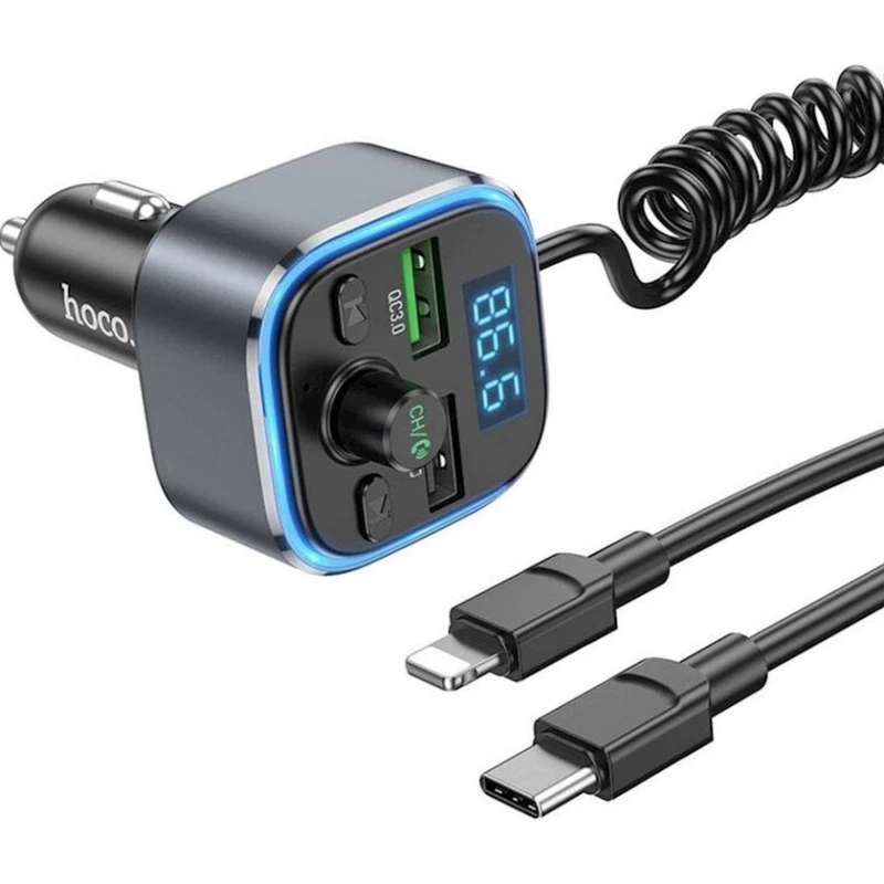 Avtomobil enerji toplama cihazı Hoco E74 Gray Avtomobil enerji toplama cihazı Hoco E74 Gray