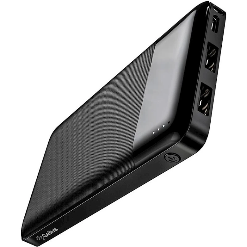 Внешний аккумулятор Gelius Pro Slim 4 GP-PB10015 10000 mAh Black Внешний аккумулятор Gelius Pro Slim 4 GP-PB10015 10000 mAh Black