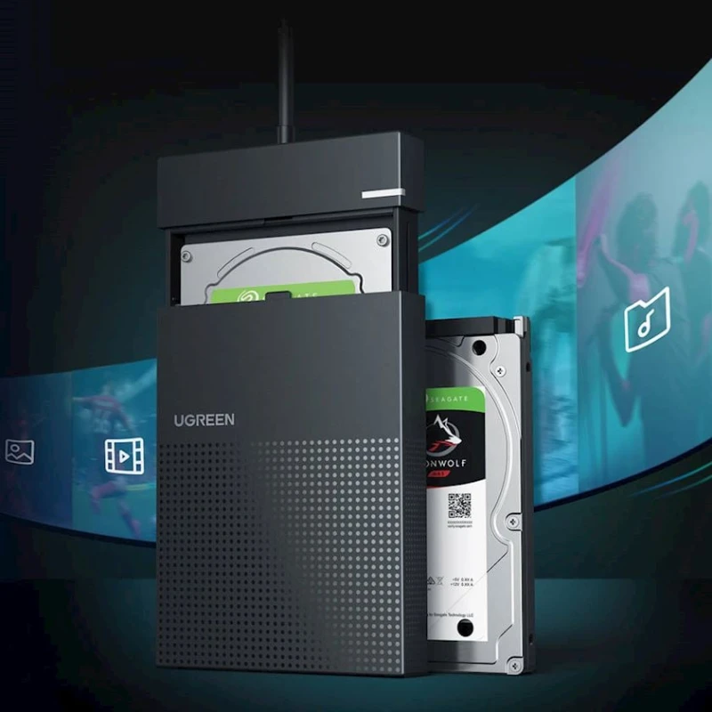Корпус для HDD Ugreen CM471 30719 2.5 Inch Hard Drive Enclosure With Cable 5G