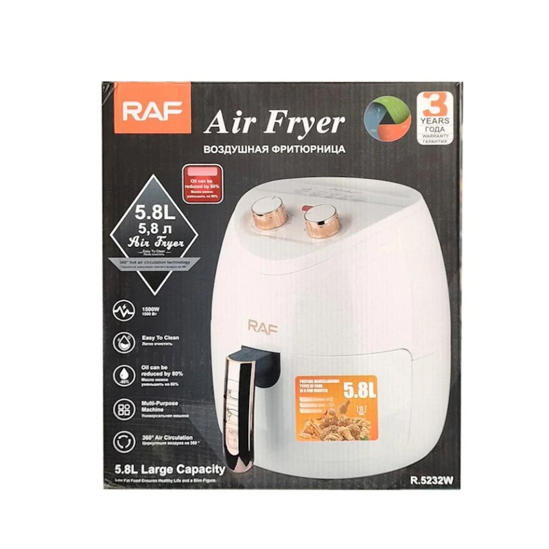 Аэрофритюрница RAF R.5232 White Аэрофритюрница RAF R.5232 White