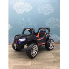 Uşaq elektrik avtomobili 581, qara/qırmızı