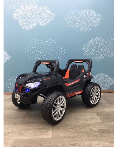Uşaq elektrik avtomobili 581, qara/qırmızı