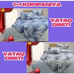 Комплект постельного белья Narlı DD-006, простыня 220x240 см, пододеяльник 200x220 см, наволочки 50x70 см 2 шт+Комплект постельного белья Narlı 001104, пододеяльник 200x220 см, простыня 220x240 см, наволочка 50х70 см (2 шт), двуспальный