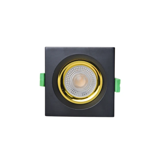 LED spot MIKIQS, qara/qızılı