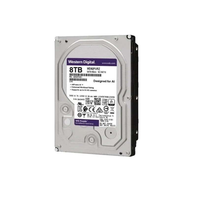 Жесткий диск Western Digital Purple 8 TB (WD82PURZ) Жесткий диск Western Digital Purple 8 TB (WD82PURZ)