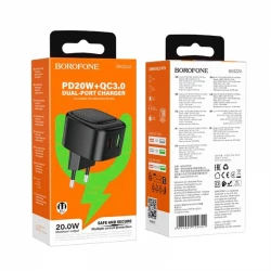 Сетевое зарядное устройство Borofone BAS22A, Черный