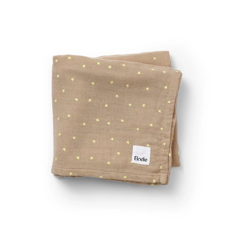 Плед унисекс Elodie Details Lemon Sprinkles, 80x80 см, бамбук/хлопок, коричневый Плед унисекс Elodie Details Lemon Sprinkles, 80x80 см, бамбук/хлопок, коричневый