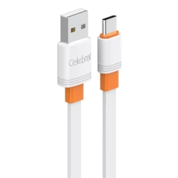 Kabel Celebrat CB-33 A-C USB to Type-C, 1 m, White