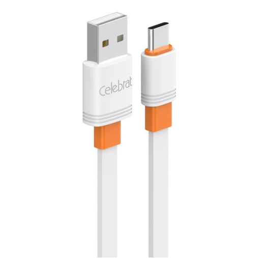 Kabel Celebrat CB-33 A-C USB to Type-C, 1 m, White