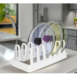 Держатель для крышек MH21697, 35х13 см, пластик, товар в ассортименте Держатель для крышек MH21697, 35х13 см, пластик, товар в ассортименте