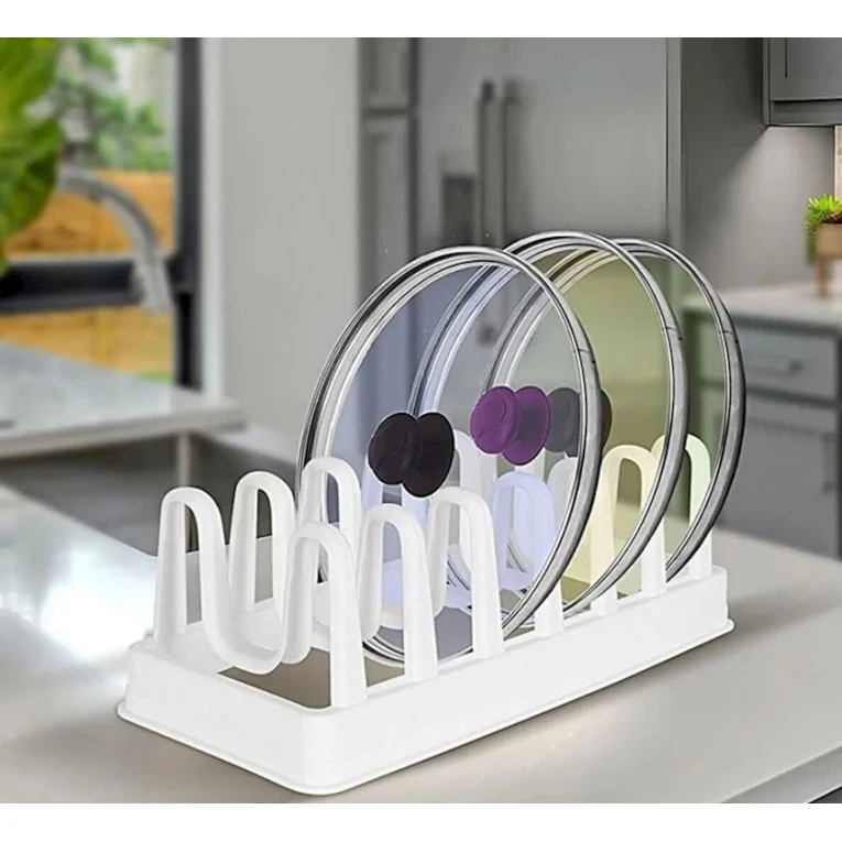 Держатель для крышек MH21697, 35х13 см, пластик, товар в ассортименте Держатель для крышек MH21697, 35х13 см, пластик, товар в ассортименте