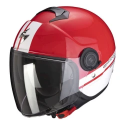 Motosiklet dəbilqəsi Scorpion EXO-City Strada Red-White XL