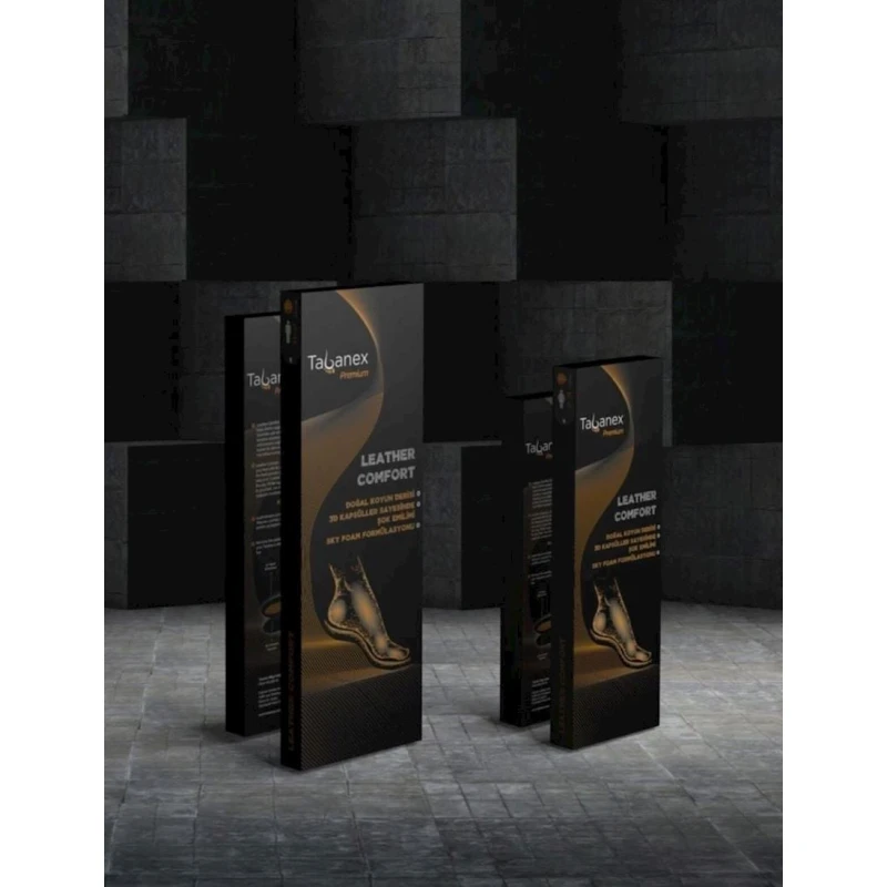 Ayaqqabı üçün içliklər Tabanex Premium Leather Comfort, ölçü 45-46 Ayaqqabı üçün içliklər Tabanex Premium Leather Comfort, ölçü 45-46