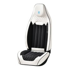 Oturacaq üçün çexol Hermes Pilot, ağ/qara - avto161