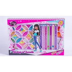 Bəzəklərin hazırlanması üçün dəst Diy String of Beads, 42х27 sm Bəzəklərin hazırlanması üçün dəst Diy String of Beads, 42х27 sm