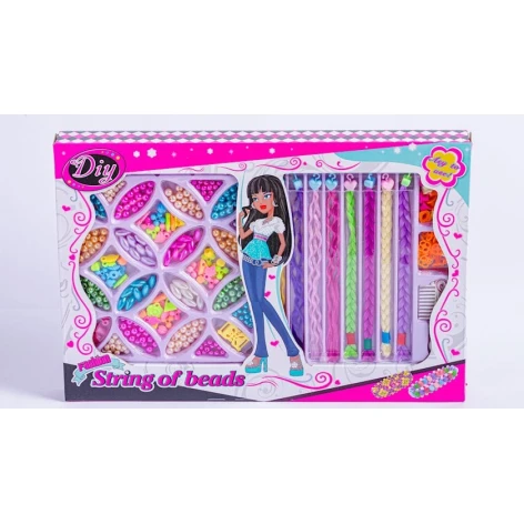 Bəzəklərin hazırlanması üçün dəst Diy String of Beads, 42х27 sm Bəzəklərin hazırlanması üçün dəst Diy String of Beads, 42х27 sm