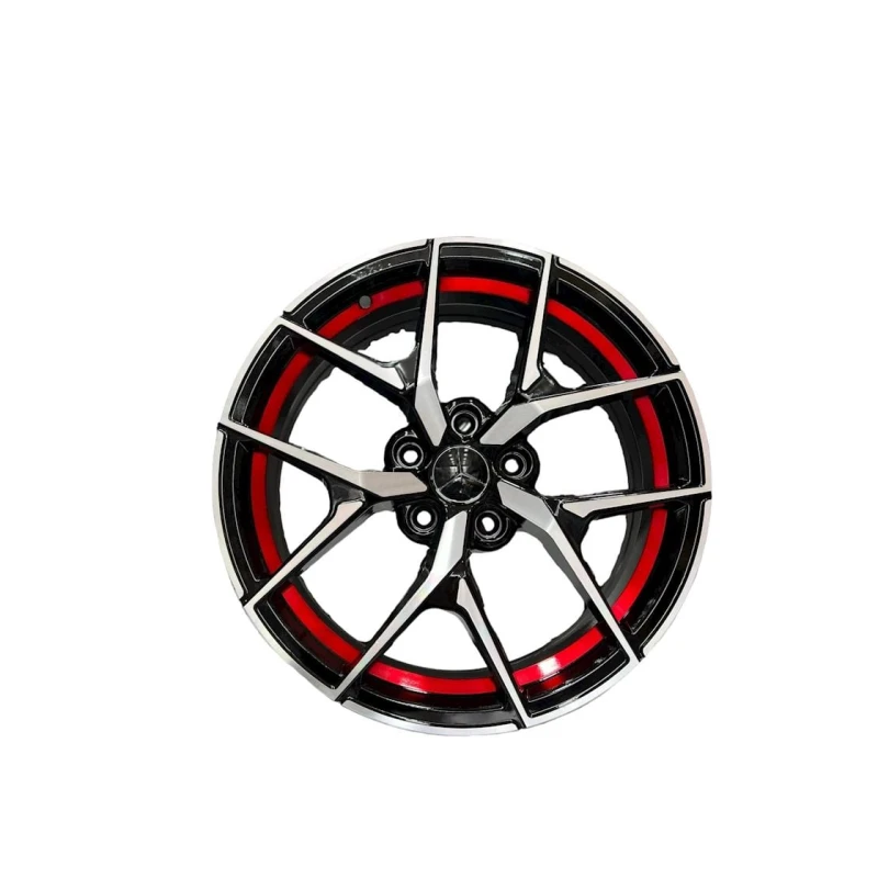 Təkər diskləri Mercedes Amg R17 DSC076, gümüşü/qırmızı Təkər diskləri Mercedes Amg R17 DSC076, gümüşü/qırmızı