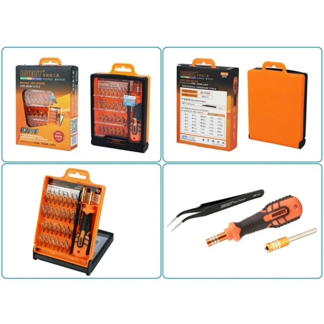 Отвертка и комплект из насадок Jakemy JM-8101 33 шт