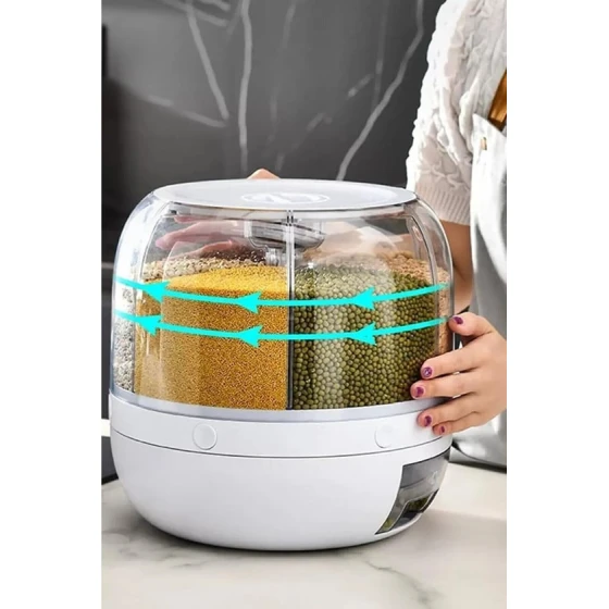 Qida orqanayzer fırlanan Ağ