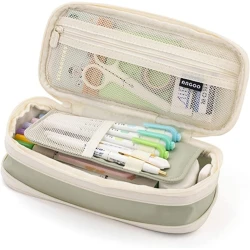 Пенал-книжка INM1104, 11x6.5x22 см, зеленый Пенал-книжка INM1104, 11x6.5x22 см, зеленый