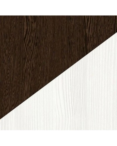 Tumba 60x33x75.5 sm, LDSP, Ağ/Qəhvəyi