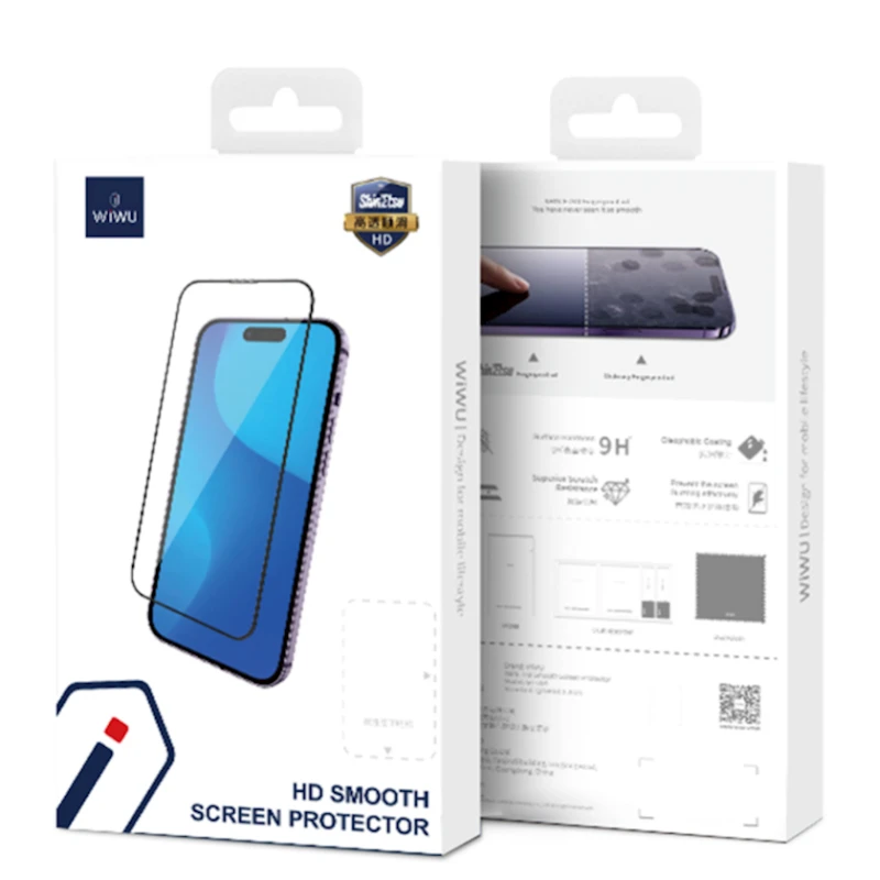 Qoruyucu şüşə Wiwu Apple iPhone 15 Plus üçün