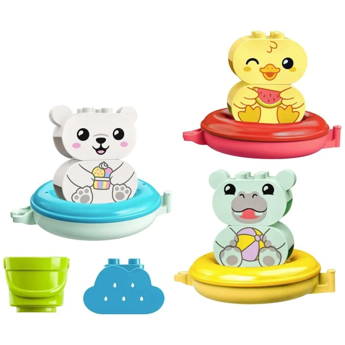 Конструктор LEGO Bath Time Fun - Floating Animal Train 10965, от 18 месяцев, 14 элементов