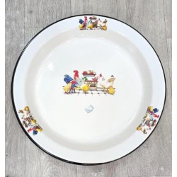 Таз эмалированный İQ-TZ-004, 36 см Таз эмалированный İQ-TZ-004, 36 см