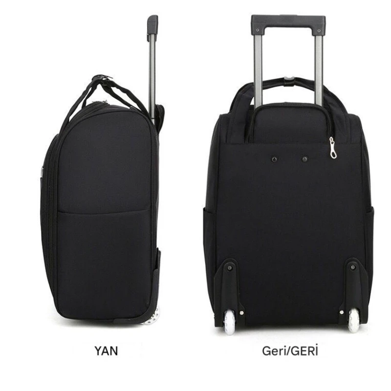 Чемодан коричневого цвета на колесах большого размера размеры ширина 33см длина 23см высота 50см 6240_ni01