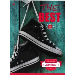 Тетрадь в клетку Yes Best Keds 891373, A4, 96 листов, товар в ассортименте Тетрадь в клетку Yes Best Keds 891373, A4, 96 листов, товар в ассортименте