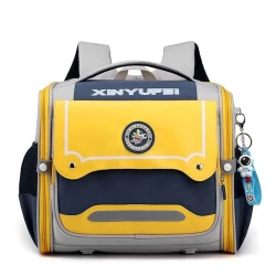 Школьный рюкзак для мальчика Xschool 501, желтый