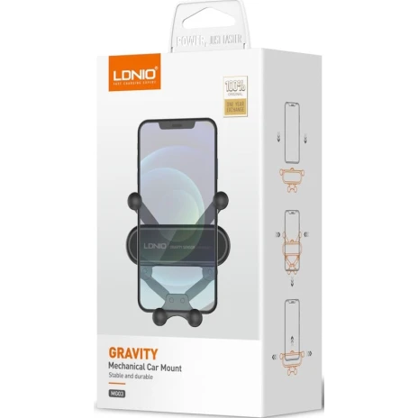 Автомобильный держатель для телефона LDNIO MG03 Автомобильный держатель для телефона LDNIO MG03