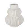 Декоративная ваза Hom-me 105929, 16 см, керамика, белая
