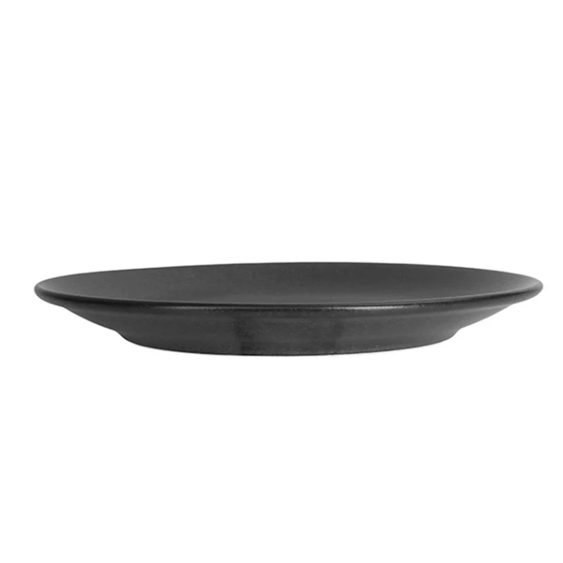 Тарелка Porland Seasons, фарфор, черная, 28 см.