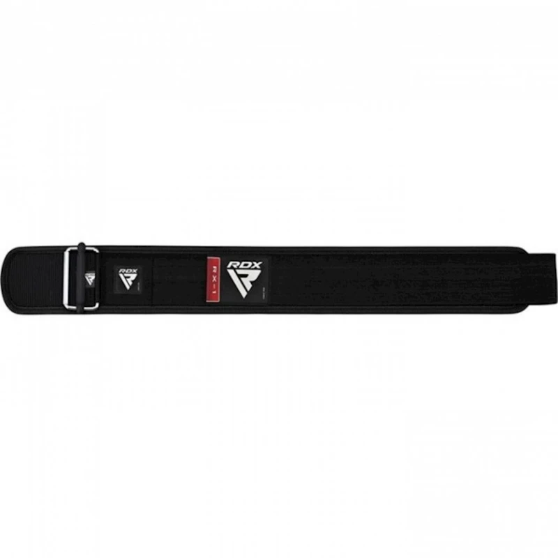 Пояс для тяжелой атлетики RDX Sports RX1, Унисекс, Нейлоновый, Черный, M