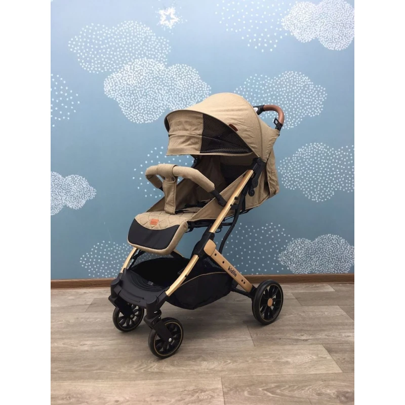 Детская коляска Kidilo 625, коричневая